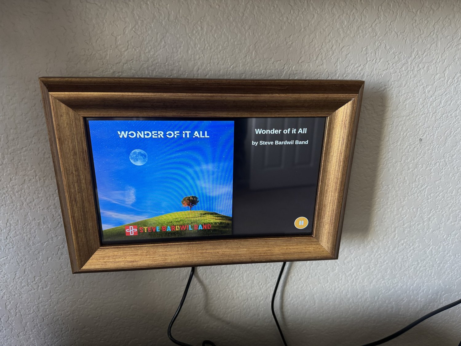 Album Art Display showing Wonder of It All by Silver Bullet Band